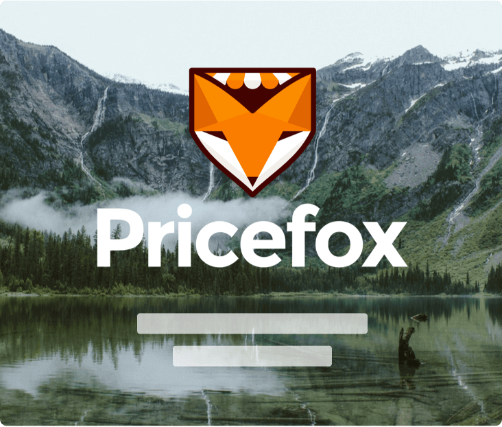Example placement of Pricefox logo